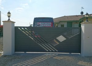 Portail coullisant 61C