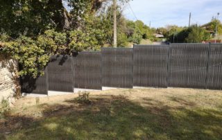 panneaux clôture sur mesure