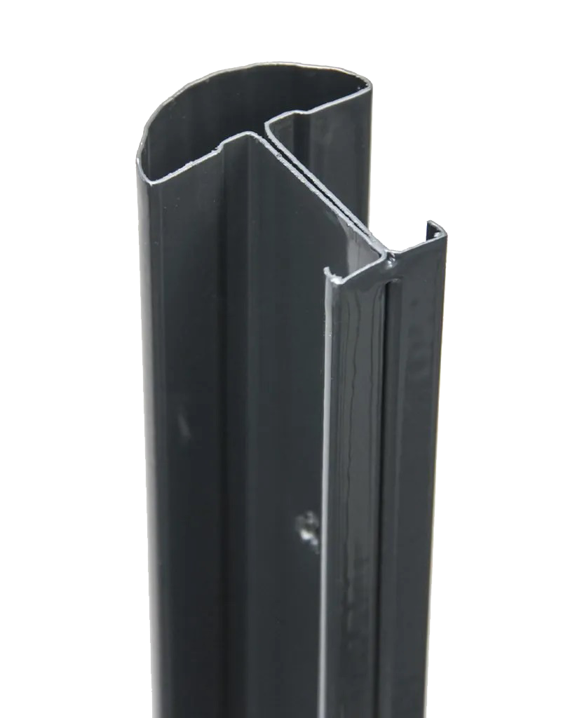 Poteau clôture rigide