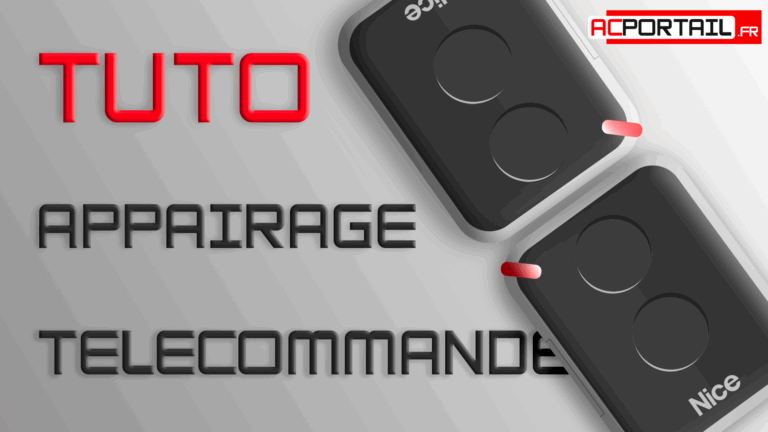 Appairer une télécommande NICE ERA ON2E