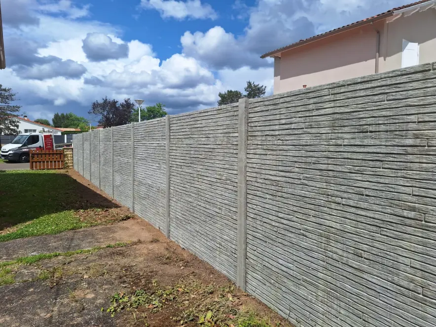 clôture béton murano